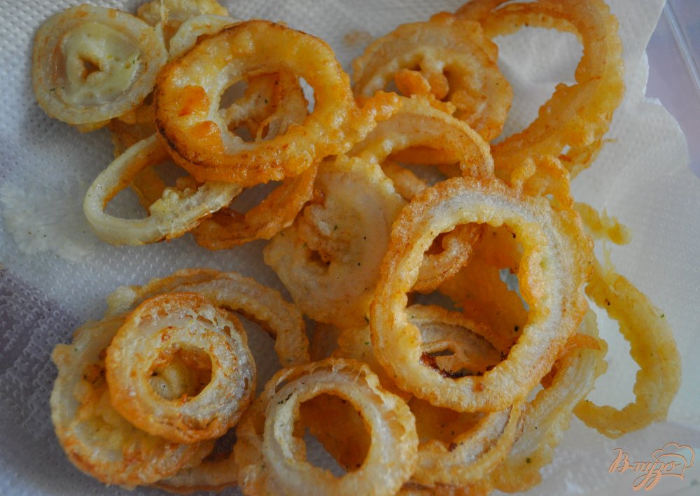Луковые кольца к пиву Луковые кольца к пиву
