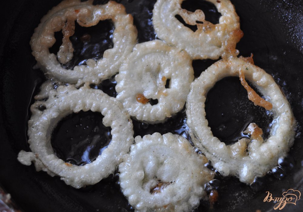 Луковые кольца к пиву Луковые кольца к пиву