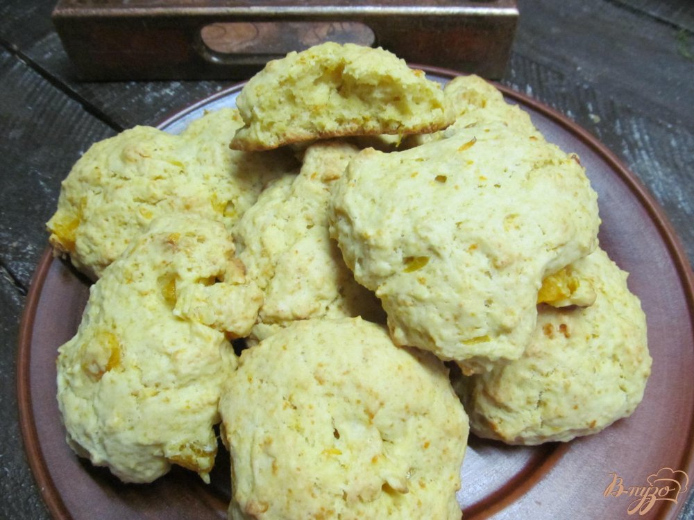 Печенье с мандарином Печенье с мандарином