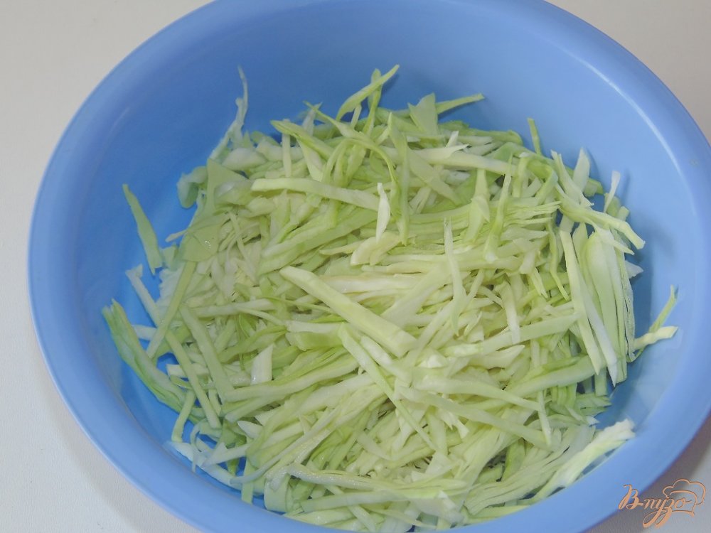 Капустный салат с яйцами и шпинатом Капустный салат с яйцами и шпинатом