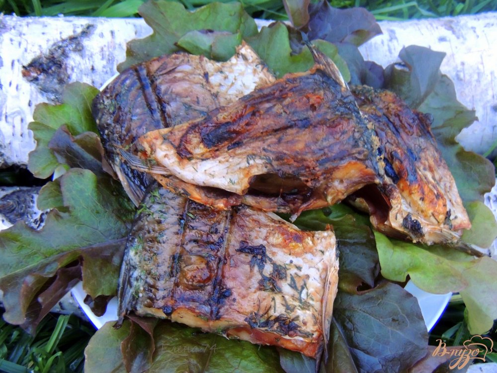 Шашлык из карася Шашлык из карася