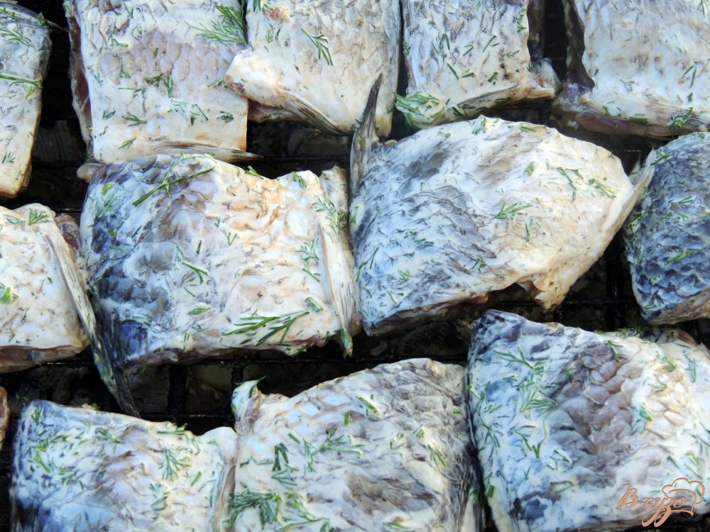 Шашлык из карася Шашлык из карася
