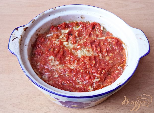 Минтай с овощами и хреном Минтай с овощами и хреном