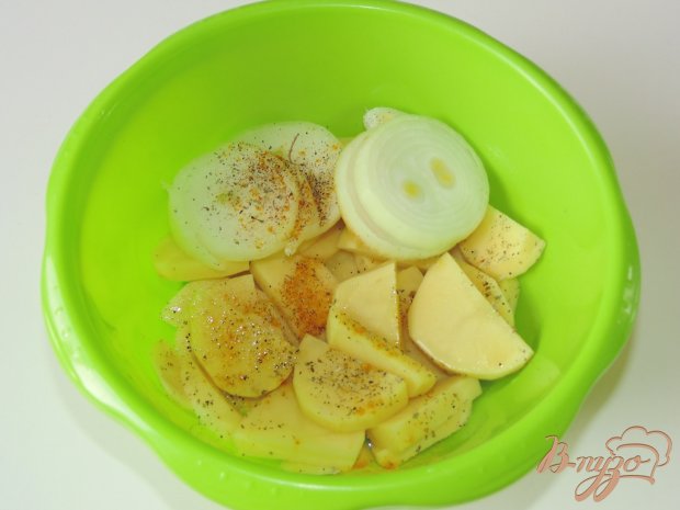 Картофель с аджикой и сыром в фольге Картофель с аджикой и сыром в фольге