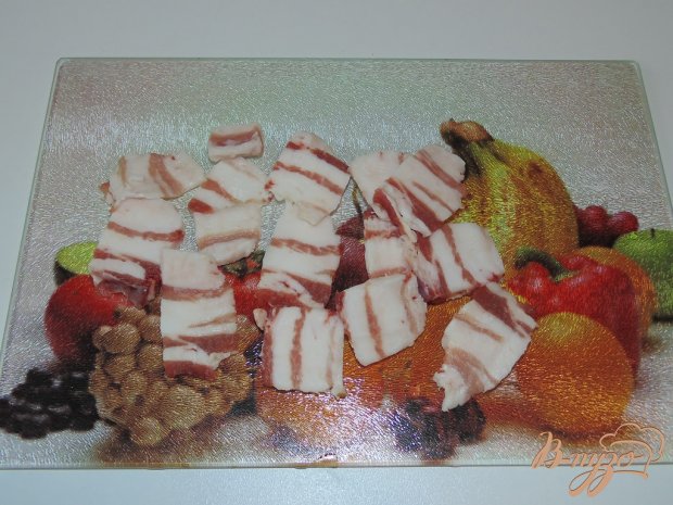 Картошка-гармошка с салом и укропом Картошка-гармошка с салом и укропом