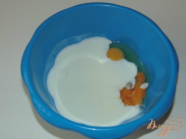 Заливной пирог с ветчиной, сыром и кукурузой Заливной пирог с ветчиной, сыром и кукурузой