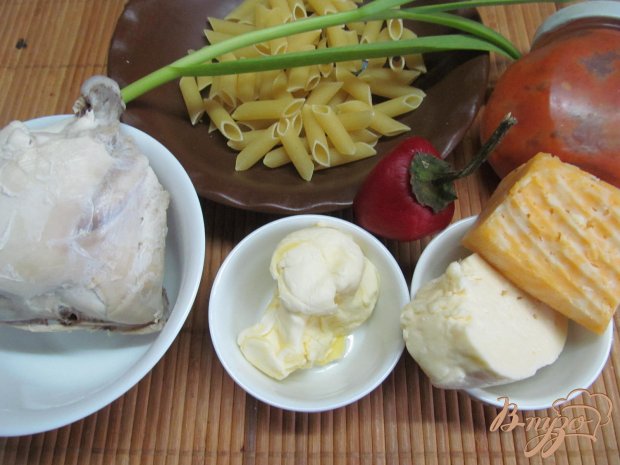 Куриные сырные пенне Куриные сырные пенне