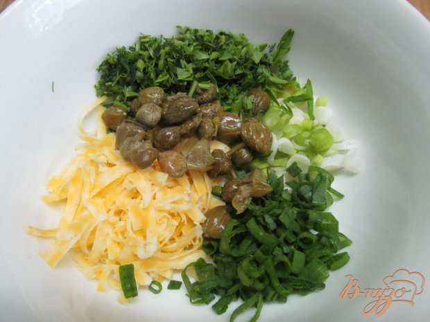 Куриные грудки фаршированные сыром и каперсами Куриные грудки фаршированные сыром и каперсами