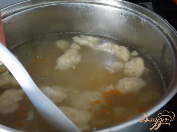 Куриный суп с клецками Куриный суп с клецками