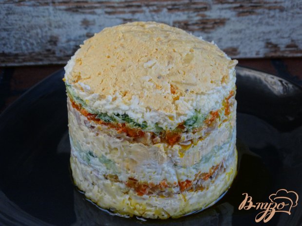 Салат Пасхальный кулич Салат Пасхальный кулич