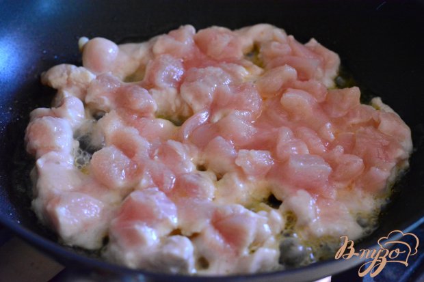 Салат с курицей и грибами Салат с курицей и грибами