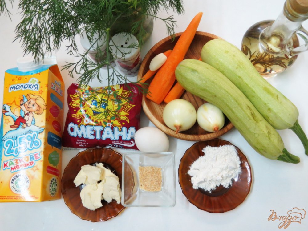 Суп с кабачками с молоком Суп с кабачками с молоком