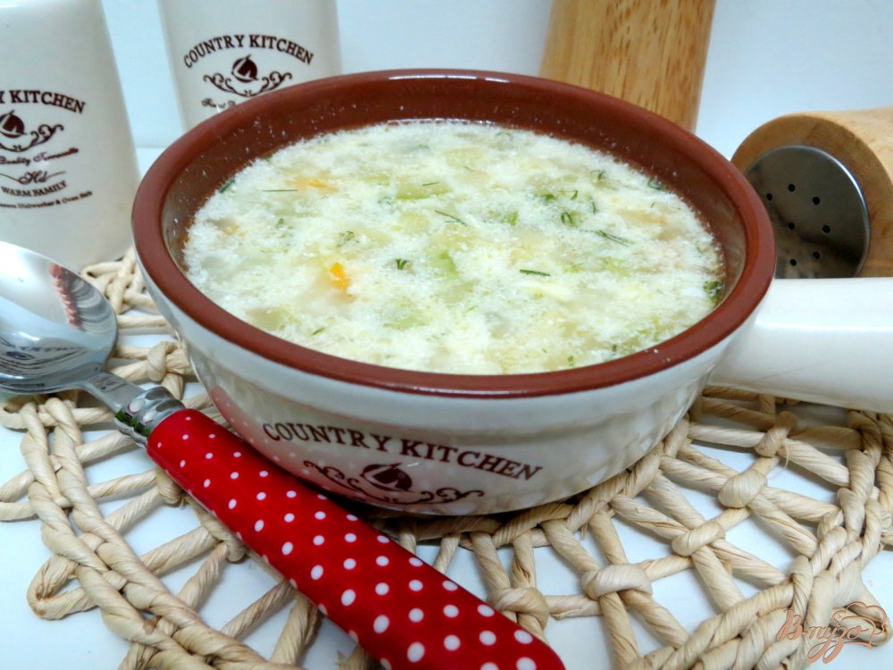 Суп с кабачками с молоком Суп с кабачками с молоком