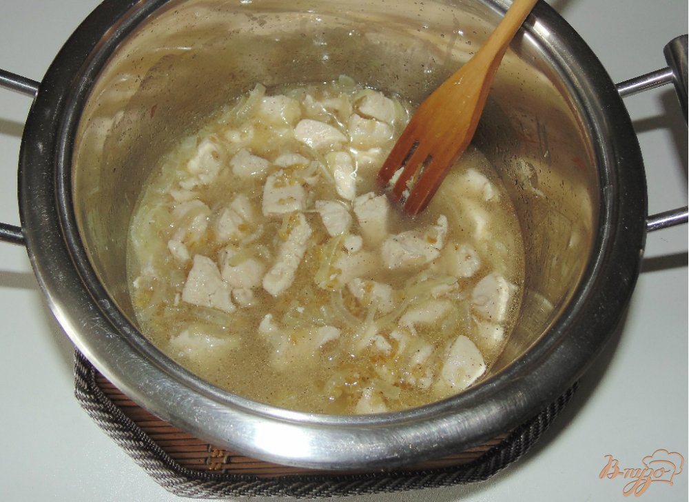 Булгур с мясом птицы Булгур с мясом птицы