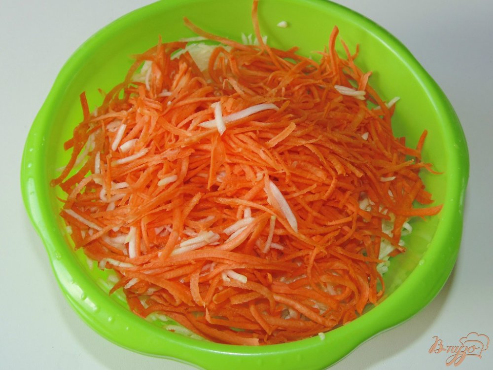 Кабачки по-корейски с овощами Кабачки по-корейски с овощами