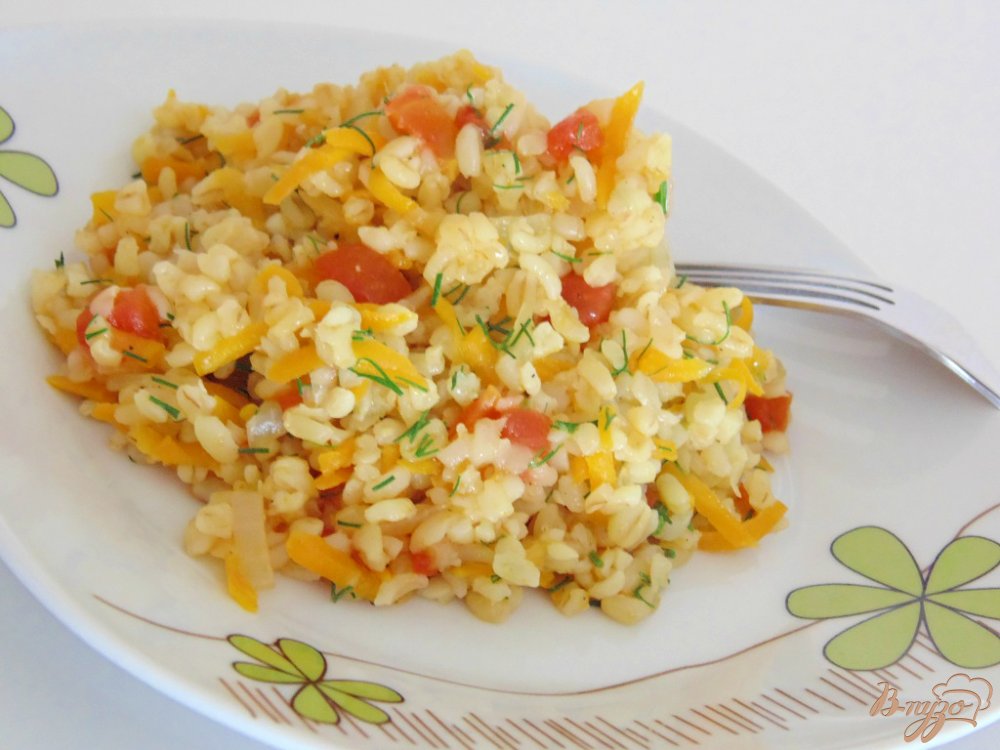 Булгур с овощами Булгур с овощами