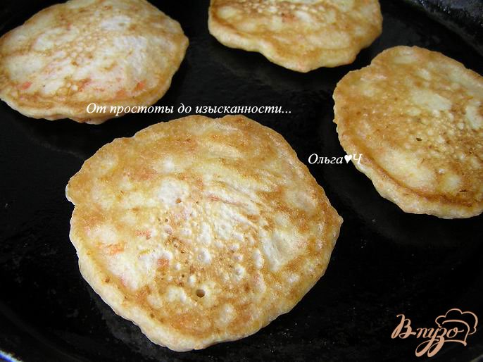 Морковные оладьи Морковные оладьи