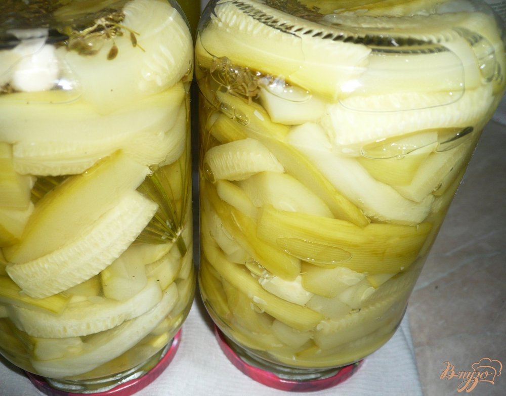 Маринованные кабачки на зиму Маринованные кабачки на зиму