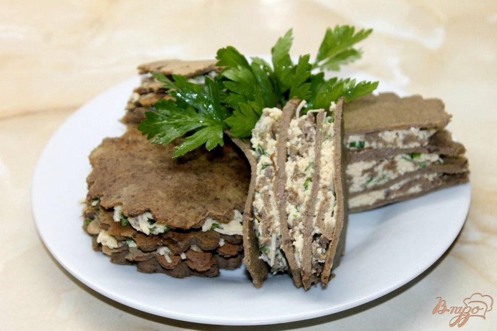 Праздничная закуска из куриной печени Праздничная закуска из куриной печени