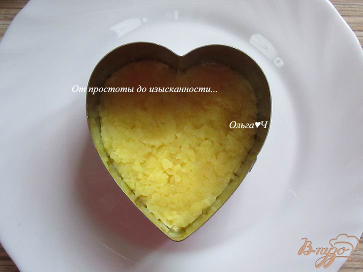 Порционный салат "Мимоза" Порционный салат "Мимоза"
