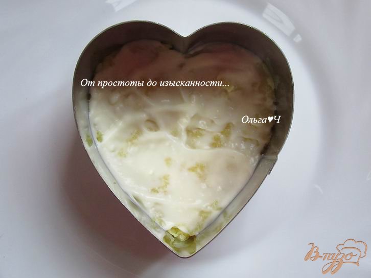 Порционный салат "Мимоза" Порционный салат "Мимоза"