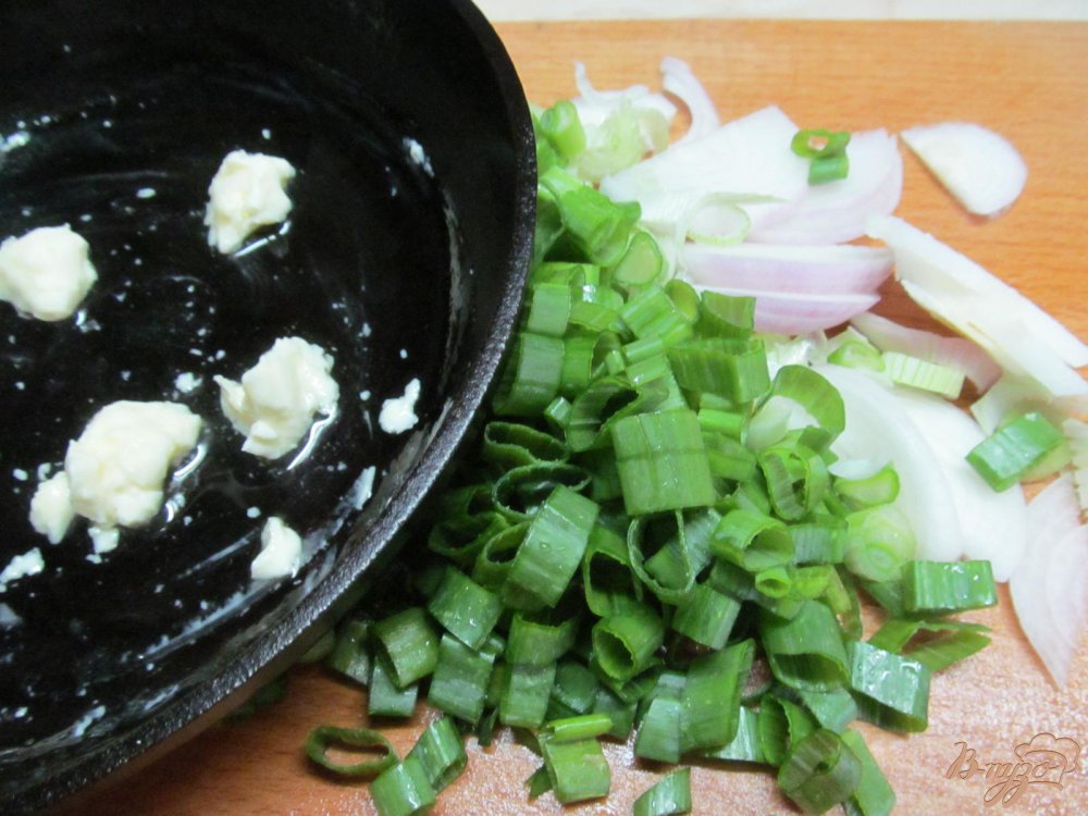 Куриная печень с овощами Куриная печень с овощами