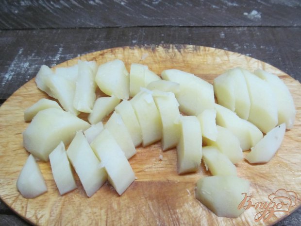 Картофельный салат с горошком Картофельный салат с горошком
