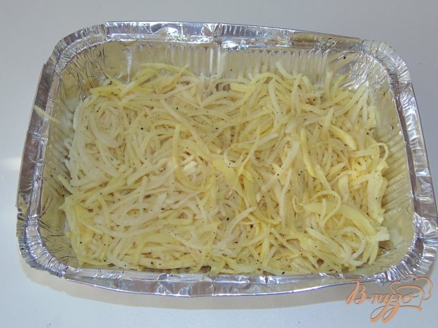 Тертая картофельная запеканка с шампиньонами Тертая картофельная запеканка с шампиньонами