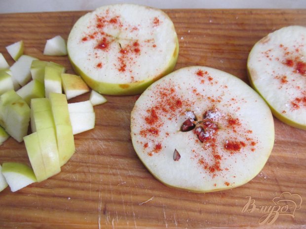 Мясной салат на яблоке Мясной салат на яблоке