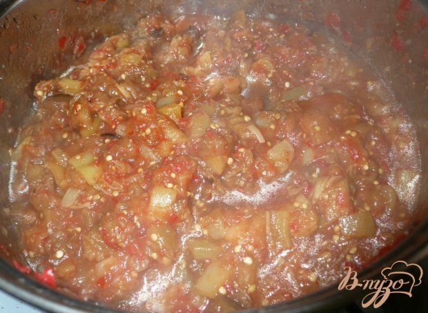 Закуска - соус из печеных баклажанов Закуска - соус из печеных баклажанов
