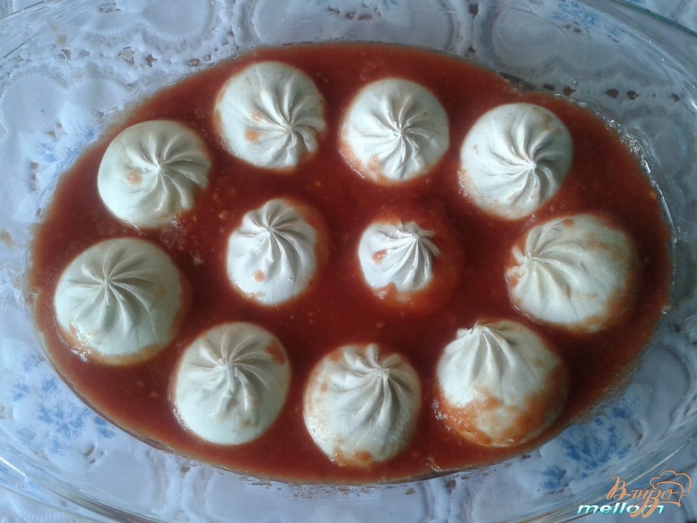 Ложная лазанья (из хинкали) Ложная лазанья (из хинкали)