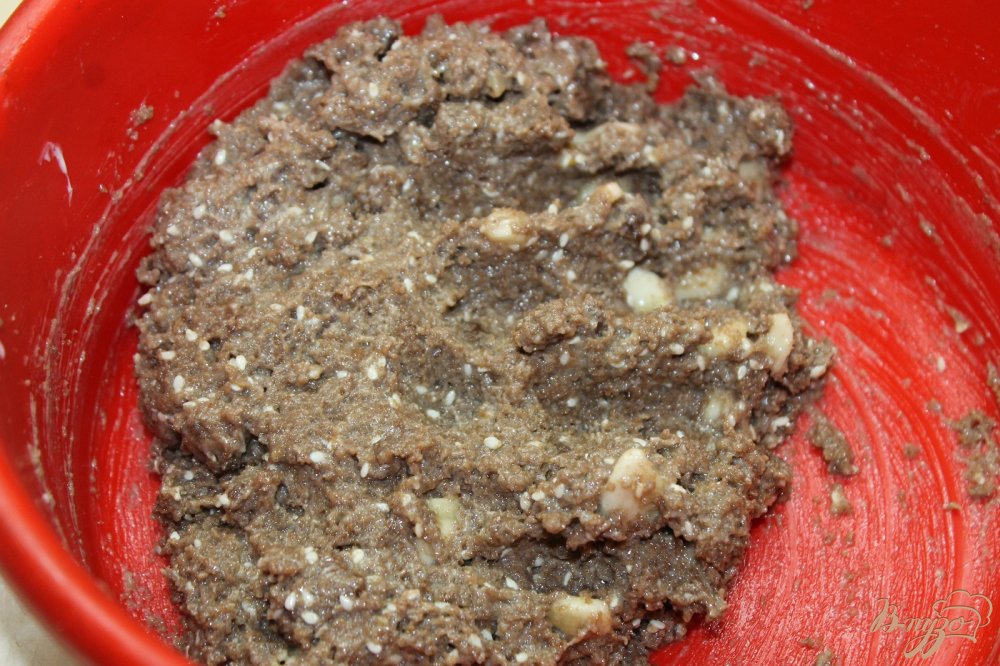 Сладкое пирожное "Аля картошка" из бананом и кунжутом Сладкое пирожное "Аля картошка" из бананом и кунжутом