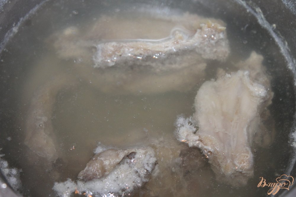 Бульон из кролика с овощами Бульон из кролика с овощами