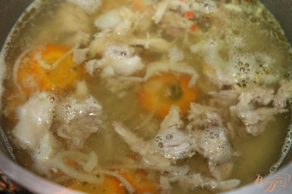 Бульон из кролика с овощами Бульон из кролика с овощами