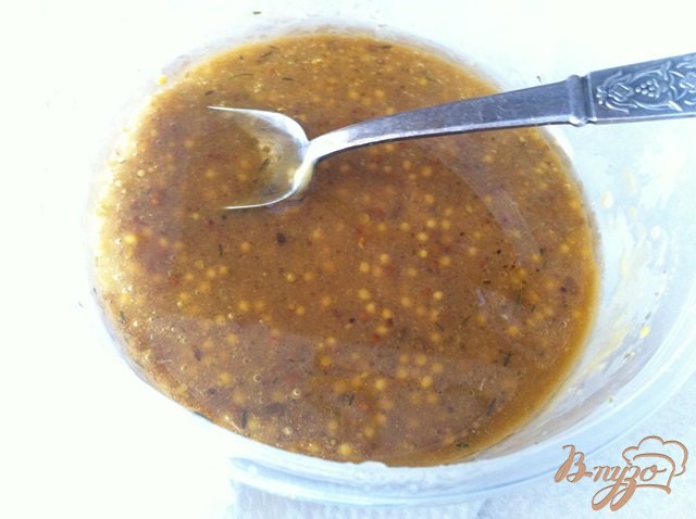 Овощной салат с копчёным кальмаром Овощной салат с копчёным кальмаром