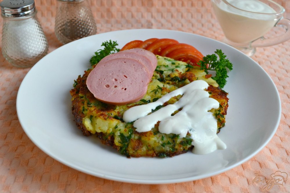 Чесночный картофель с петрушкой Чесночный картофель с петрушкой