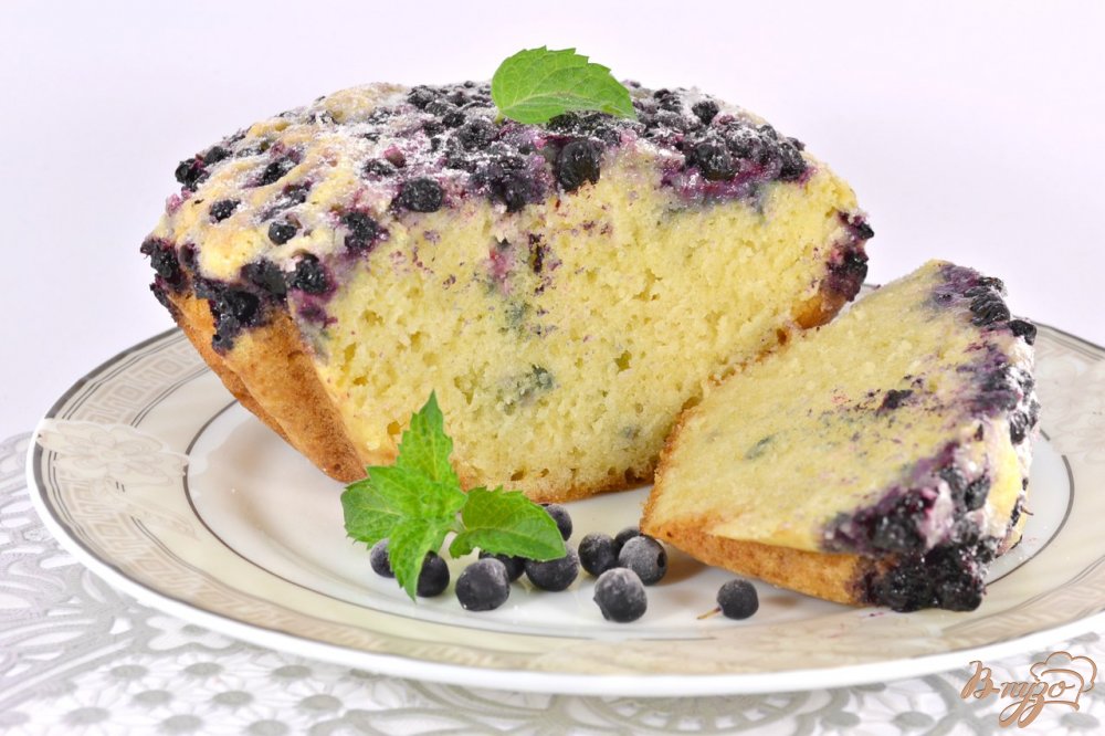 Черничный кекс Черничный кекс