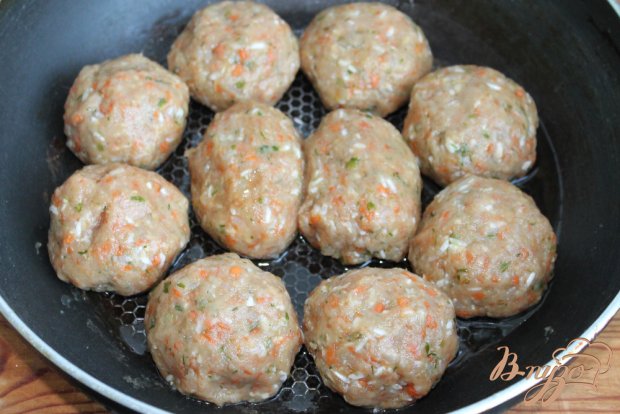 Мясные тефтели с овощами Мясные тефтели с овощами