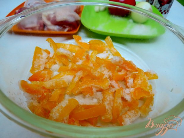 Курица с овощами в микроволновке Курица с овощами в микроволновке