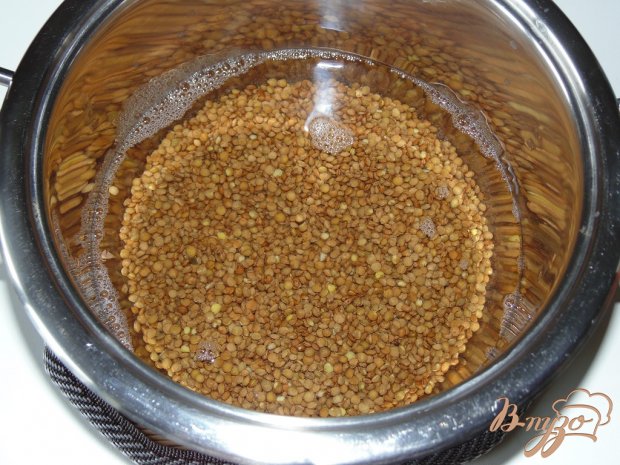 Паштет из коричневой чечевицы с грецкими орехами Паштет из коричневой чечевицы с грецкими орехами