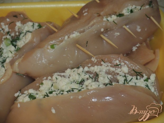Куриные грудки с творогом Куриные грудки с творогом