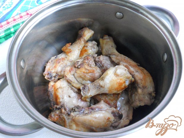 Курица тушеная со сладким перцем Курица тушеная со сладким перцем