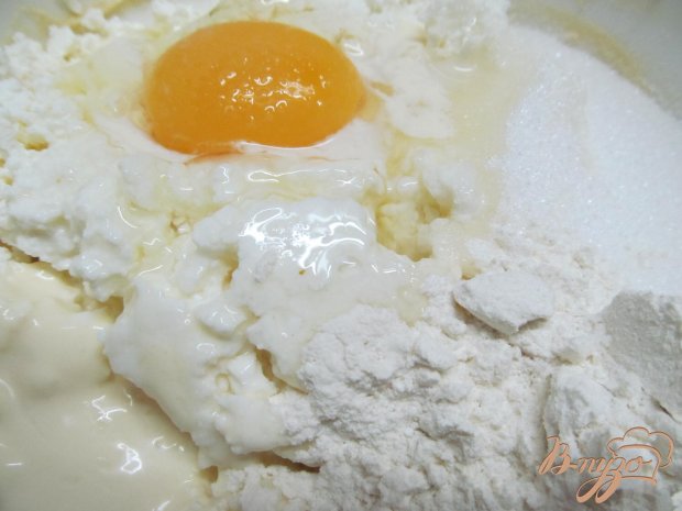 Творожный пирог с малиной и шоколадом Творожный пирог с малиной и шоколадом