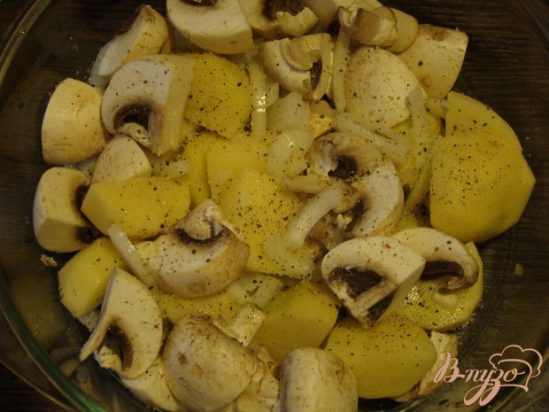 Курица с овощами по-болгарски Курица с овощами по-болгарски