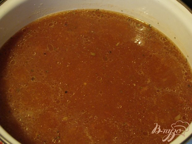 Томатный суп с курицей и фасолью Томатный суп с курицей и фасолью