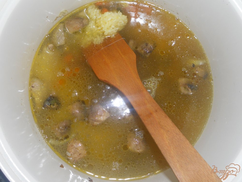 Рисовая каша со свининой и грибами в мультиварке Рисовая каша со свининой и грибами в мультиварке