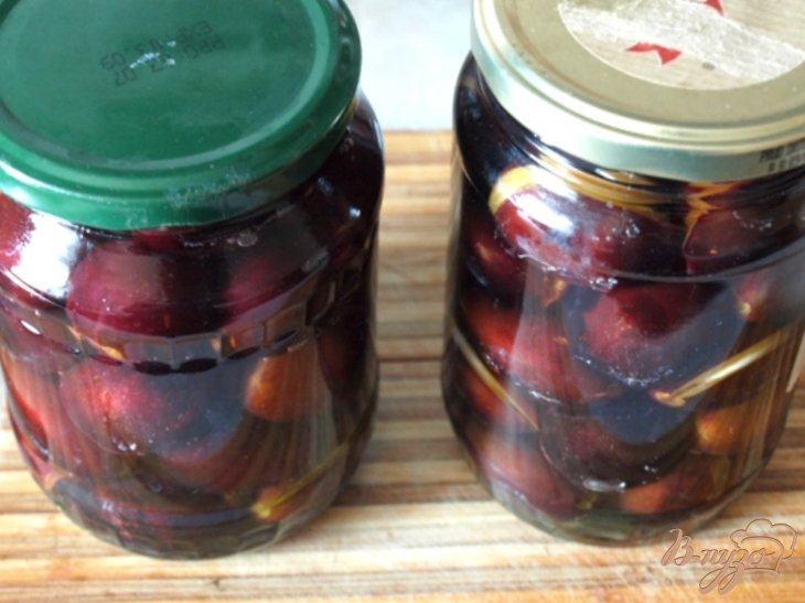 Маринованные сливы с чесноком на зиму Маринованные сливы с чесноком на зиму