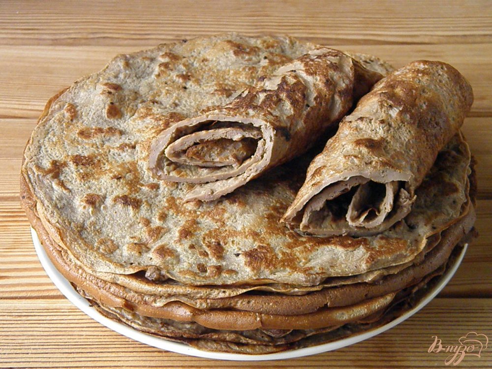 Блинчики тонкие из печени Блинчики тонкие из печени