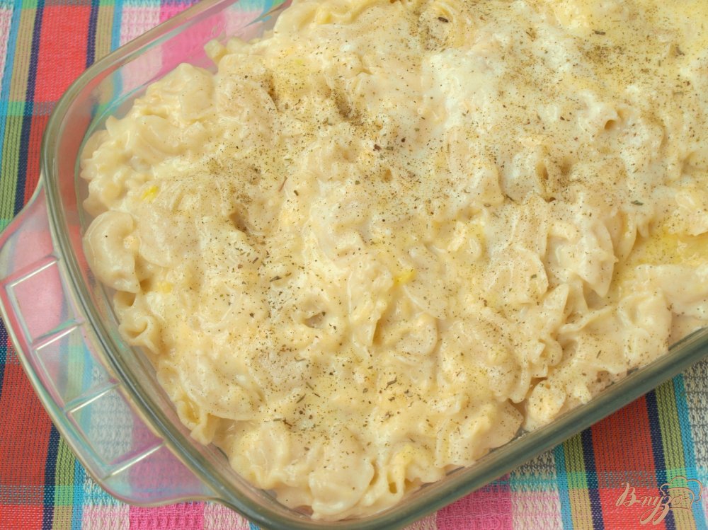Макароны запечённые с сыром Макароны запечённые с сыром