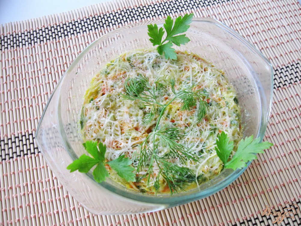 Фриттата с кабачками Фриттата с кабачками